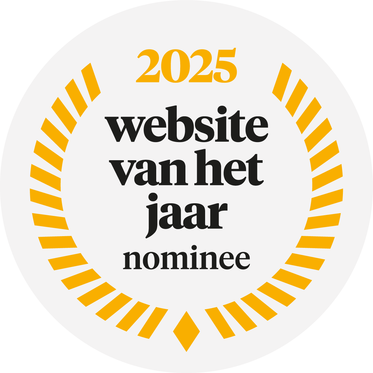 Genomineerd voor website van het jaar