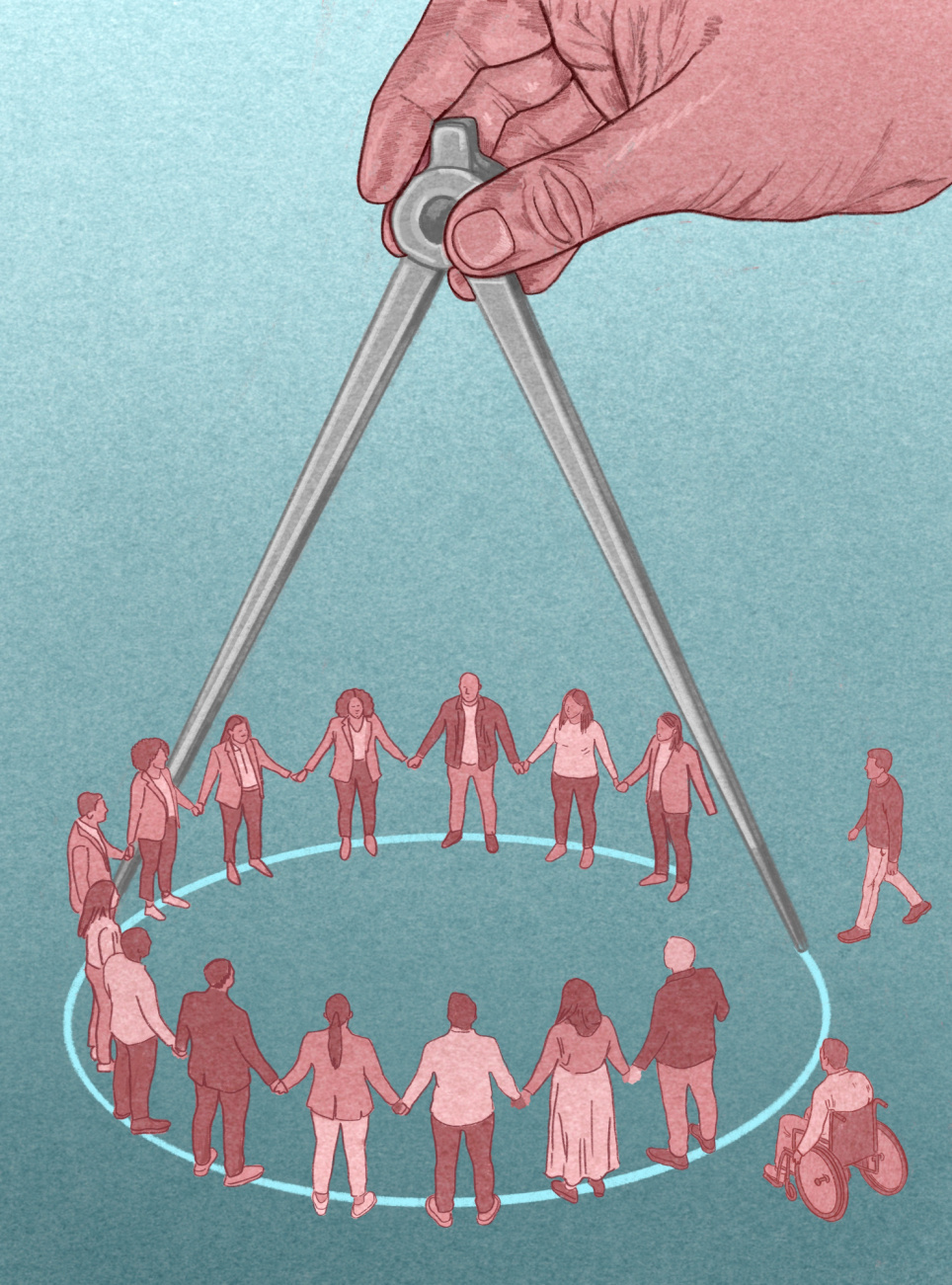 Een illustratie bij een artikel over de invulling van de banenafspraak op het mbo op aob.nl/onderwijsblad