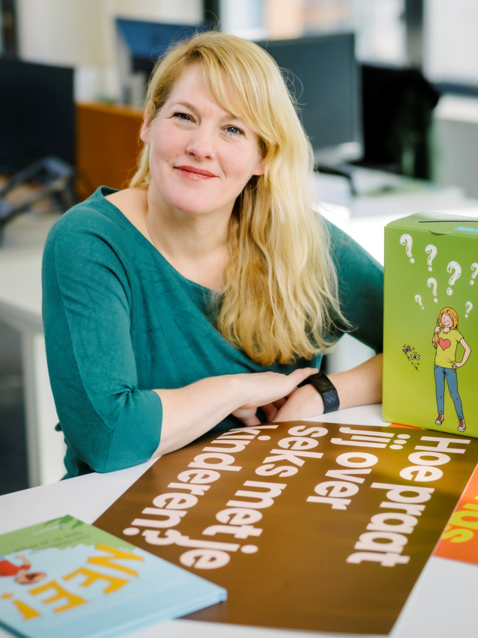 Een foto van Elsbeth Reitzema (Rutgers), foto bij artikel op aob.nl/onderwijsblad