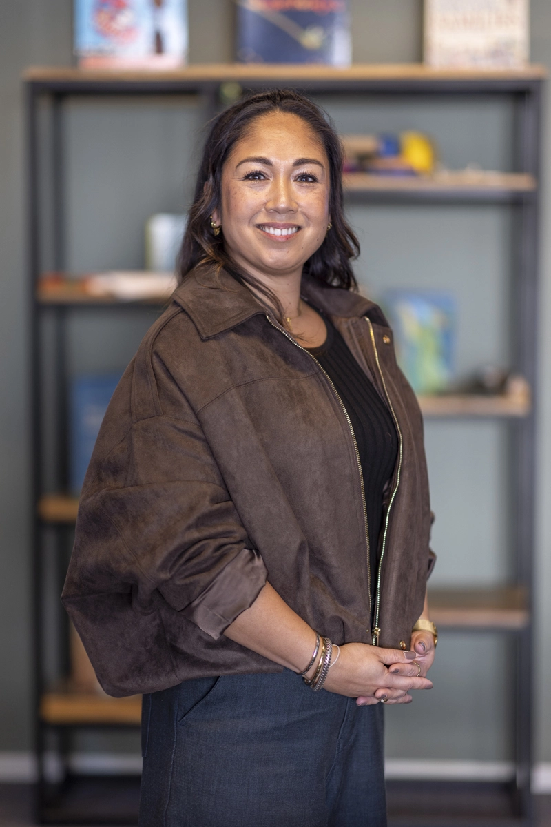 Anita Grondsma, docent Nederlands en leescoördinatorbij Firda in Sneek. Beeld bij verhaal over Leeslust in het mbo