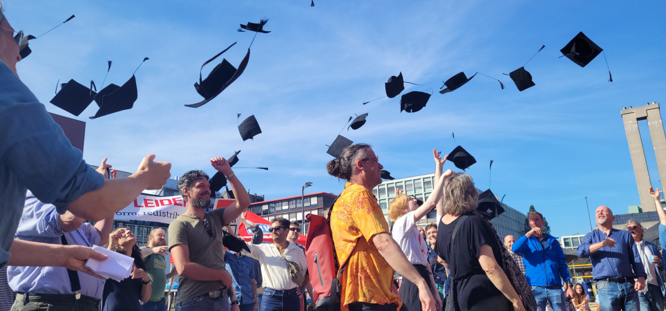 Alternatieve opening academisch jaar 2023 campusplein vu