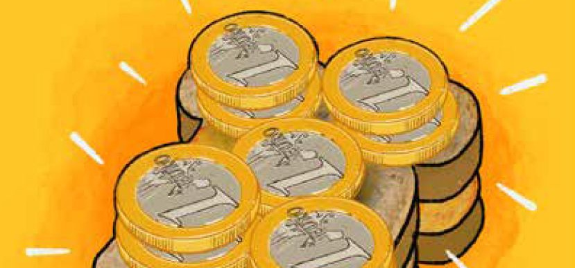 Boterham met geld