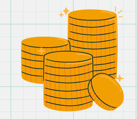 Munten geld 