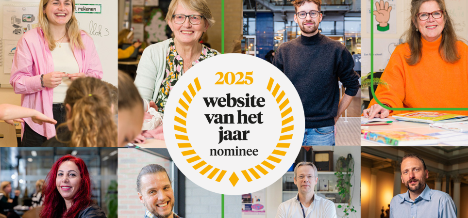 Genomineerd website van het jaar 2025