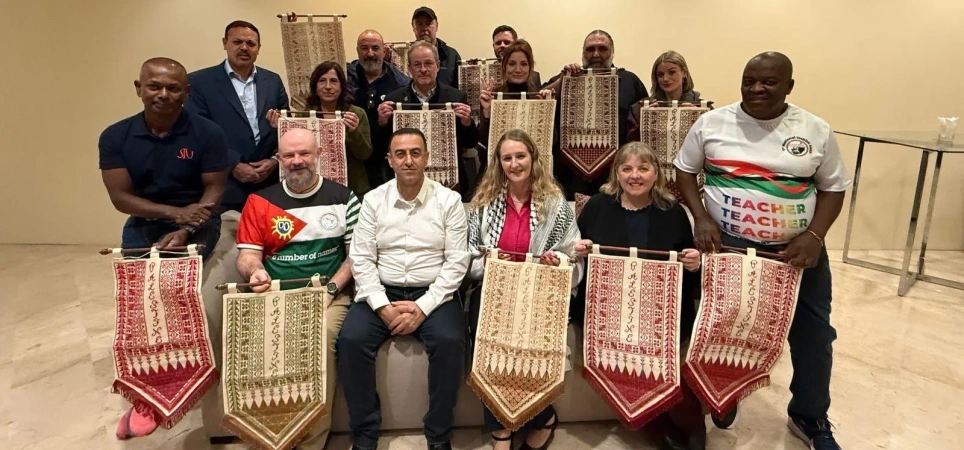 Internationale vakbondsdelegatie