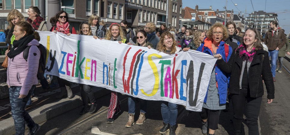 demonstration amsterdam press release