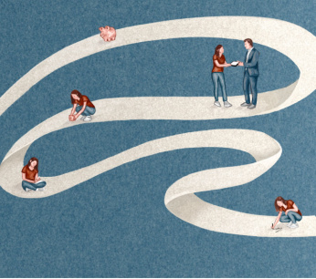 Vaststellingsovereenkomsten illustratie door Rosa Snijders