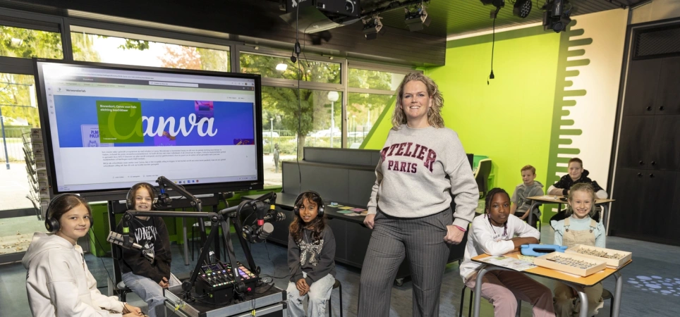 Loes Turk werkt in de Wonderwijspool 