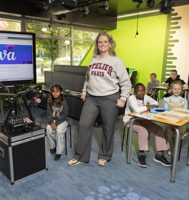Loes Turk werkt in de Wonderwijspool 