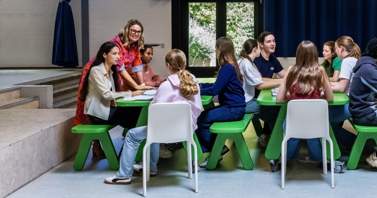 Idee: Geef vluchtelingen in de klas een klankbord