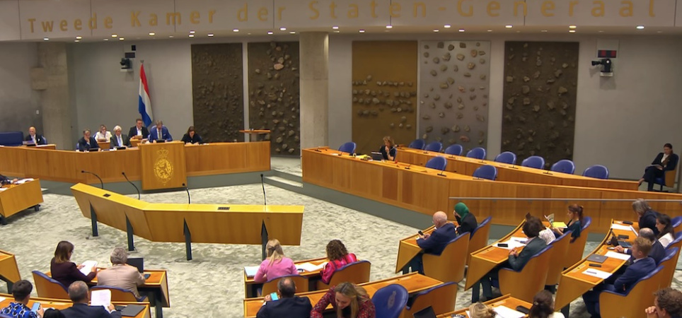 Tweede Kamer stemming Voorjaarsnota