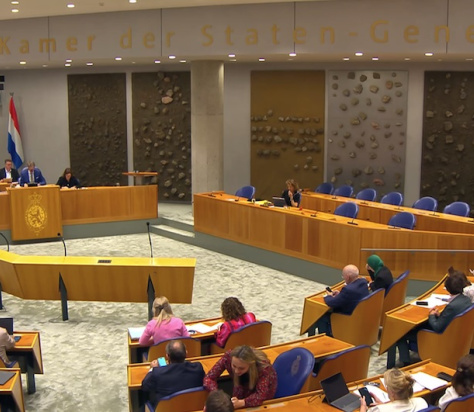Tweede Kamer stemming Voorjaarsnota
