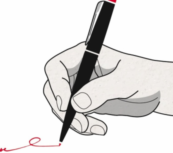 Handtekening uitsnede
