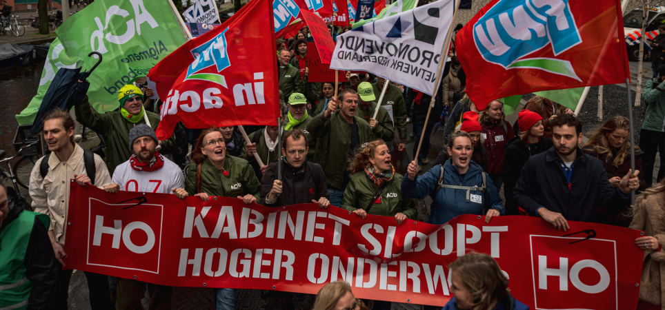 Kabinet sloopt het hoger onderwijs